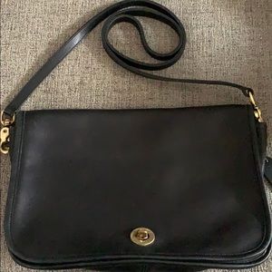 Coach vintage black purse
